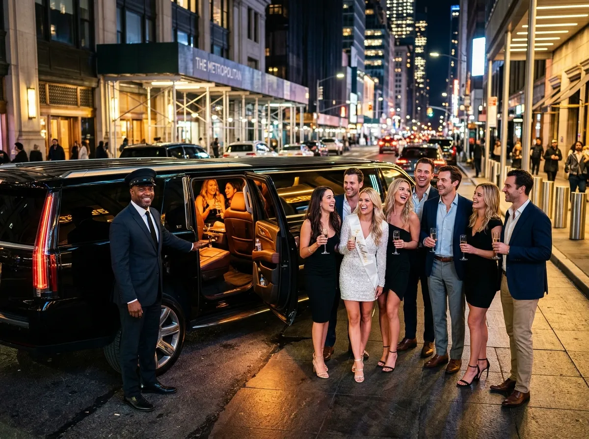 Luxury SUV transportation for bachelor and bachelorette party celebrations in Frederick MD.