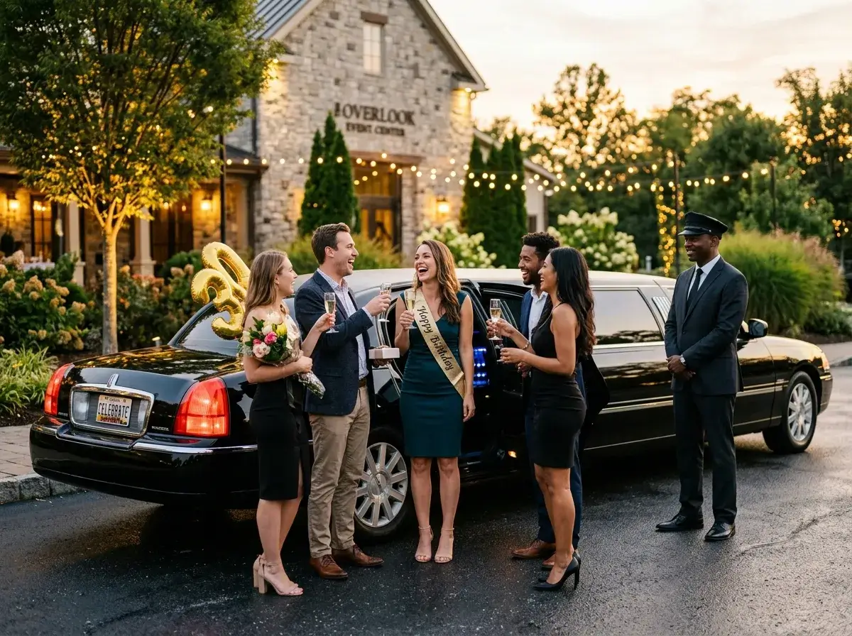 Birthday limo service in Ballenger Creek for luxury party transportation