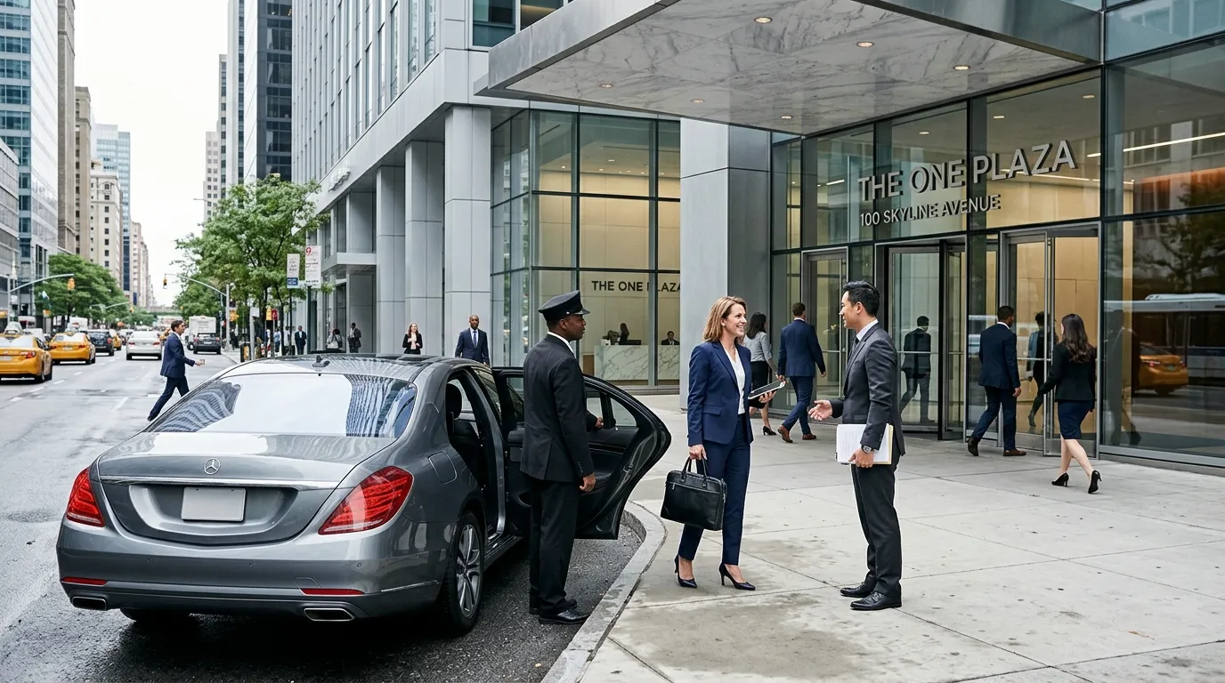 Business meeting transportation in Frederick MD.