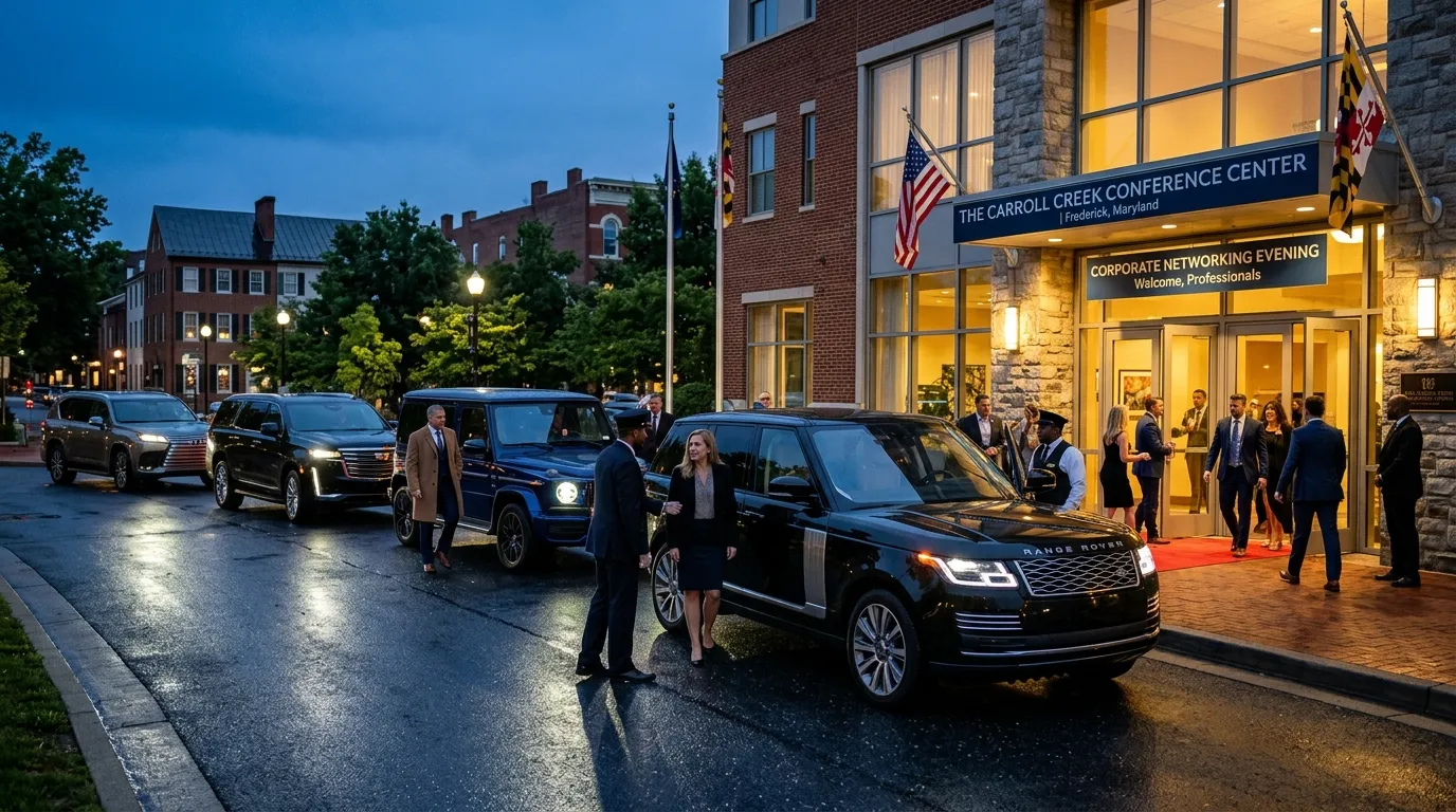 Corporate event transportation service in Frederick MD.