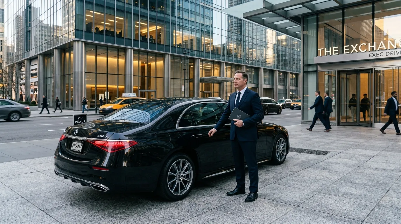 Hourly corporate limo rental in Frederick MD.