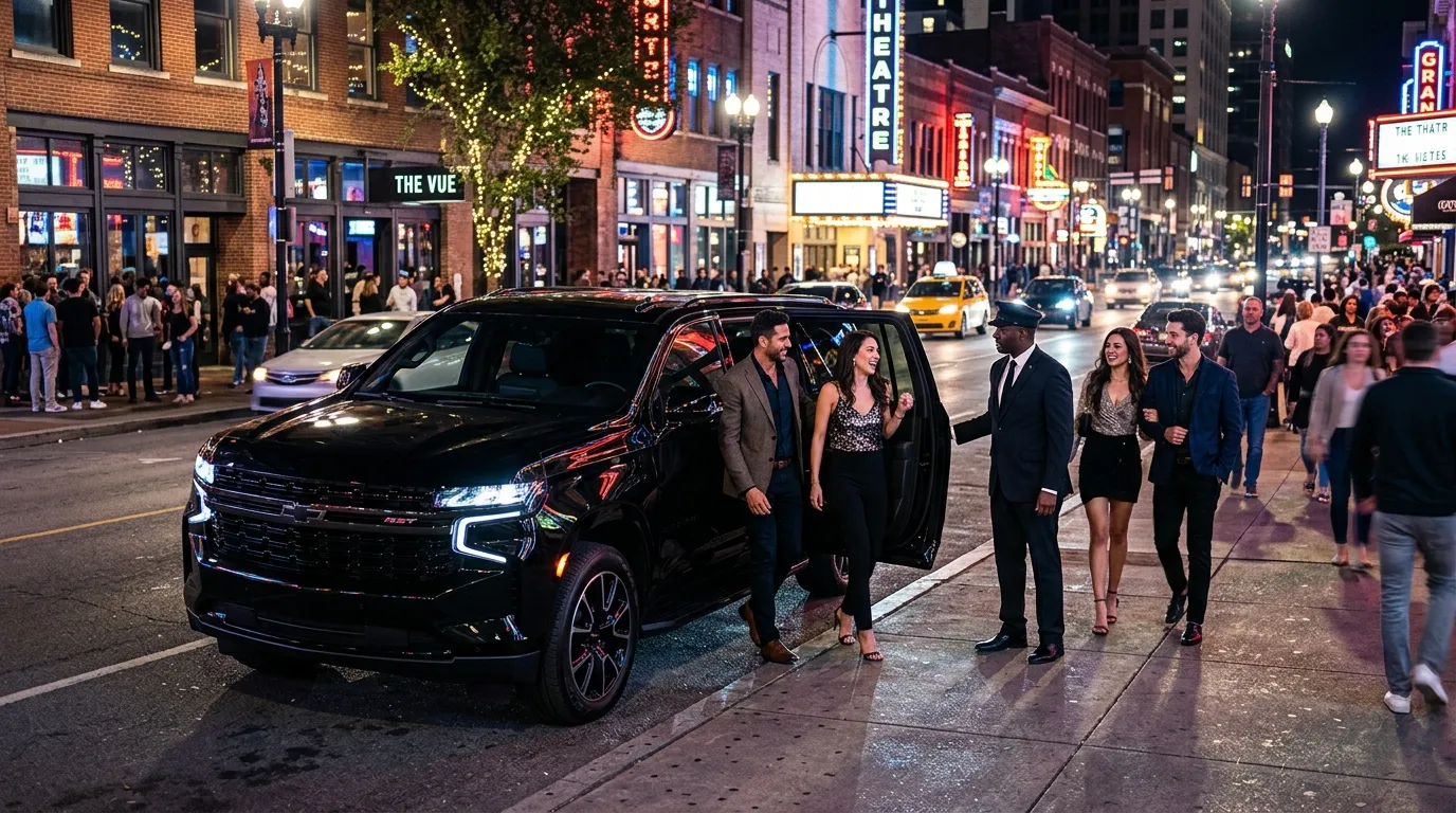 Luxury Chevrolet Suburban RST for Night Out Limo Service Walkersville
